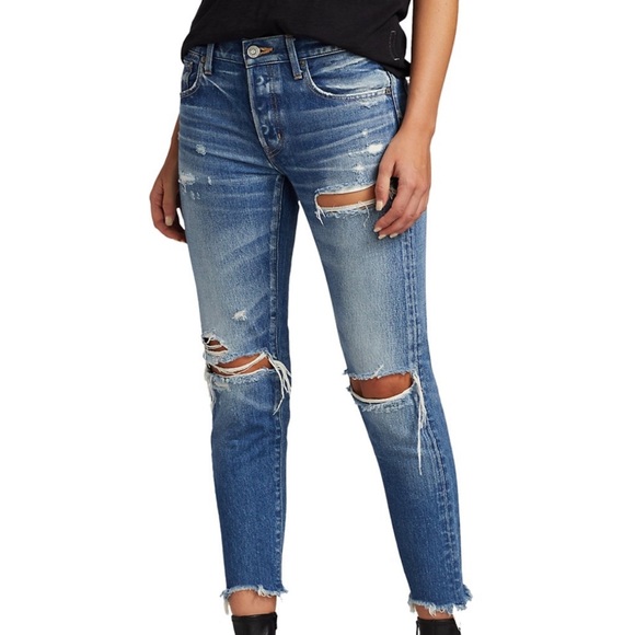 Moussy Vintage MV Garnet Tapered Jeans 29 - Picture 2 of 12